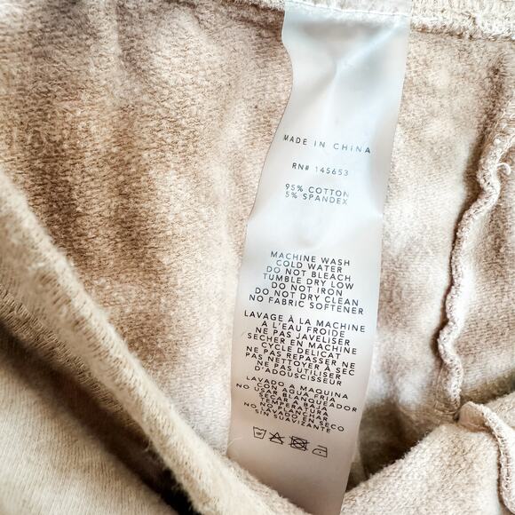 LACAUSA Slater Tie Dye Sweatshirt Jogger Sweatpant Set Brown Size Medium Large - Picture 4 of 7